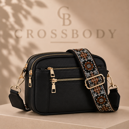 Multi-Pocket Crossbody Bag