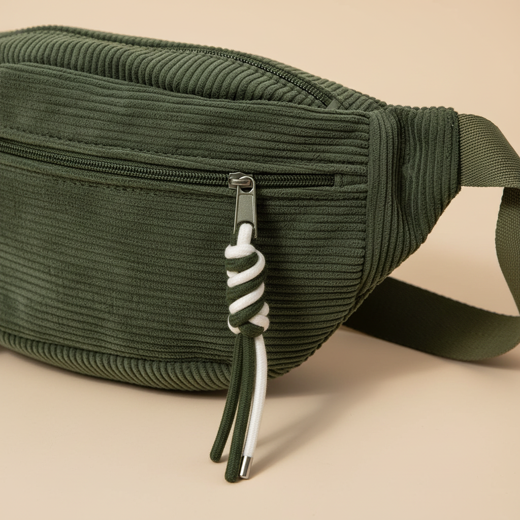 Corduroy Crossbody Detail